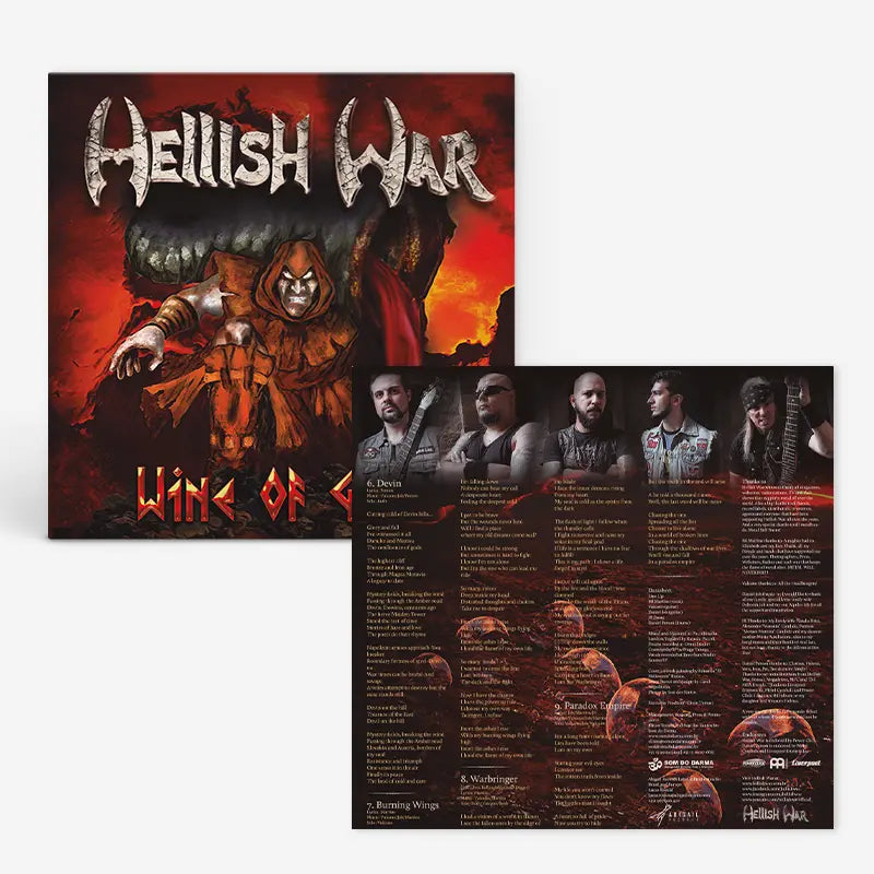 Hellish War - Wine of Gods - LP 12"