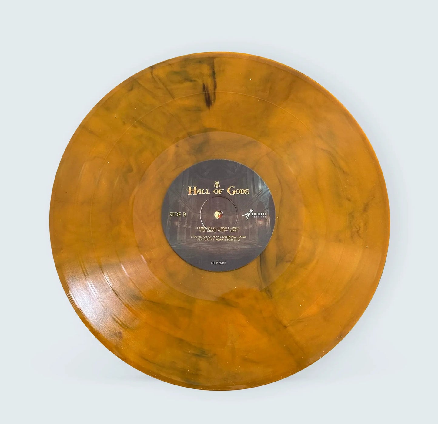 Hall of Gods - A Tribute to the Gods of Music (Marbled Black + Orange) - LP 12"
