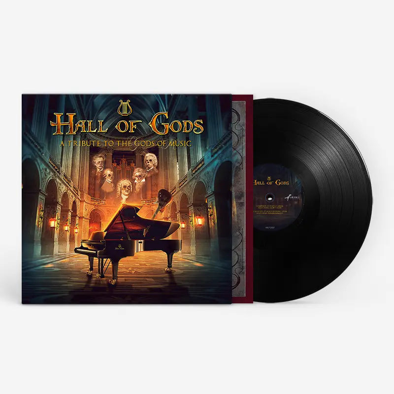 Hall of Gods - A Tribute to the Gods of Music (Black) - LP 12"