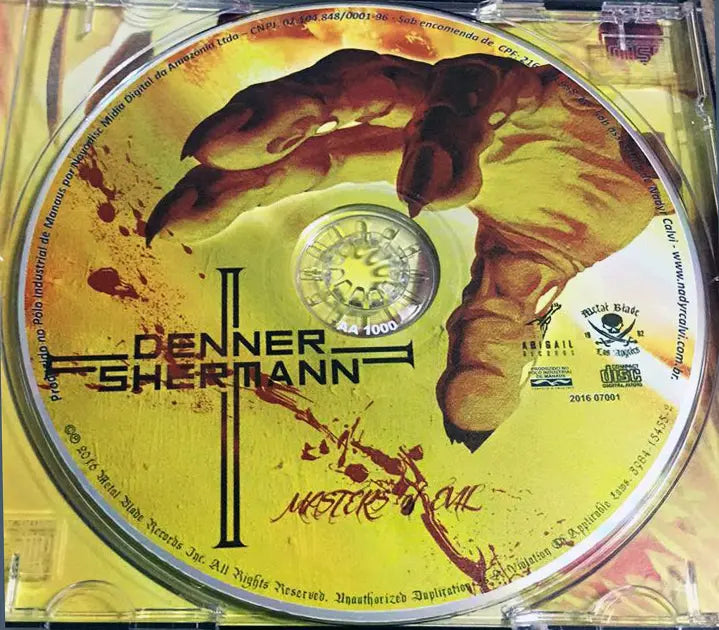 Denner/Shermann - Masters of Evil (Brazilian Press 2016) - CD