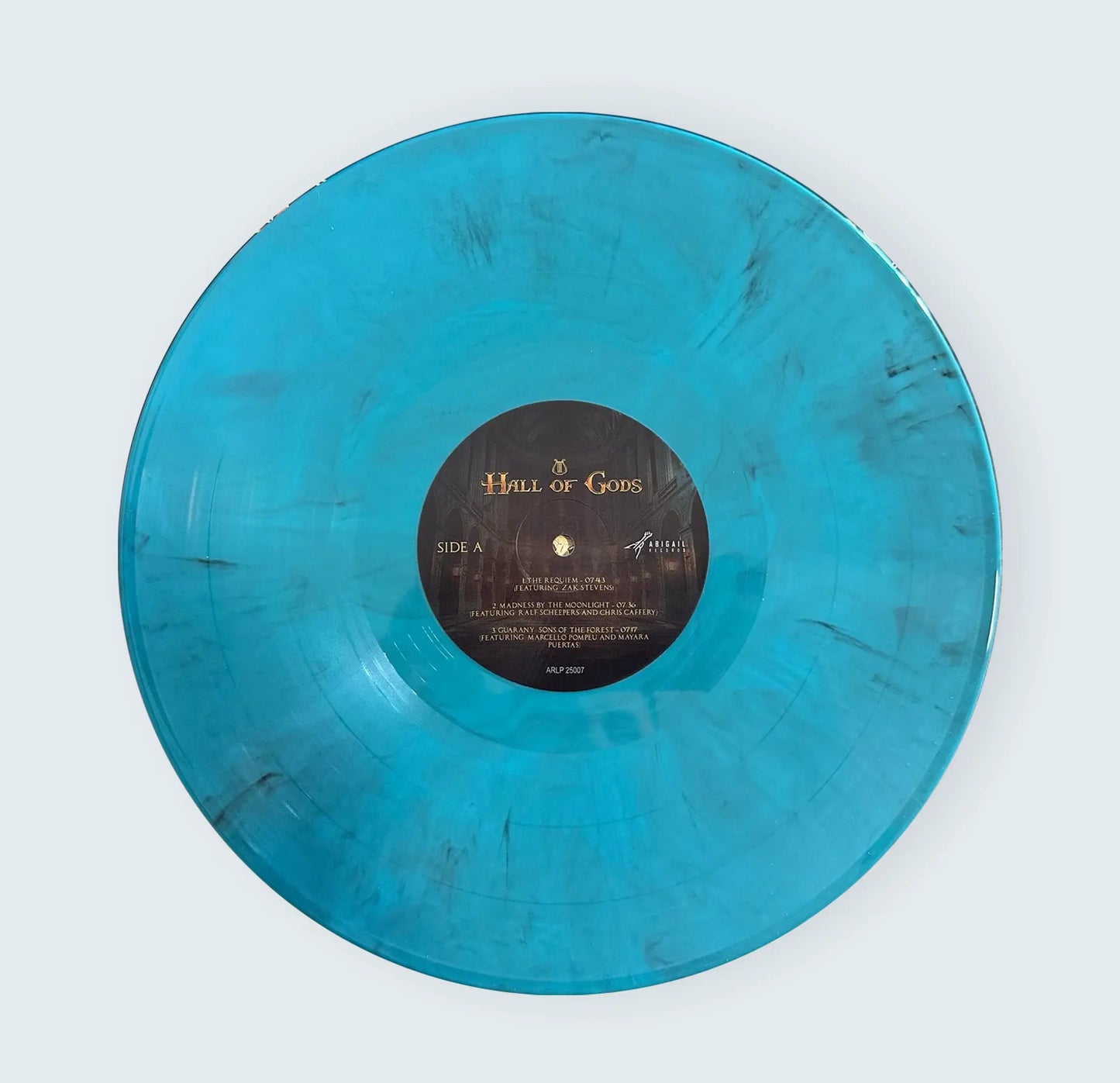 Hall of Gods - A Tribute to the Gods of Music (Marbled Black + Turquoise) - LP 12"