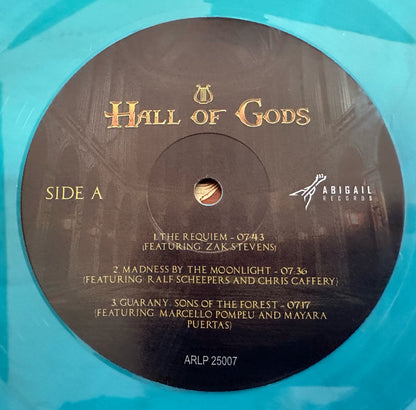Hall of Gods - A Tribute to the Gods of Music (Marbled Black + Turquoise) - LP 12"