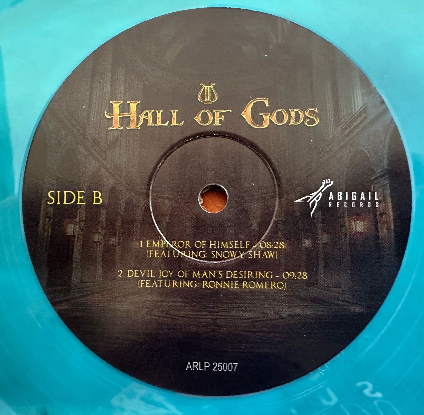 Hall of Gods - A Tribute to the Gods of Music (Marbled Black + Turquoise) - LP 12"
