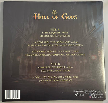 Hall of Gods - A Tribute to the Gods of Music (Marbled Black + Turquoise) - LP 12"