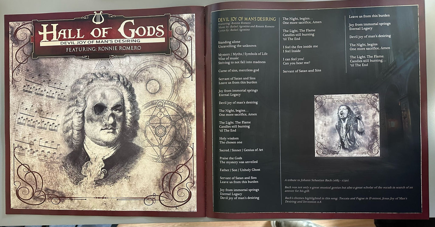 Hall of Gods - A Tribute to the Gods of Music (Marbled Black + Turquoise) - LP 12"